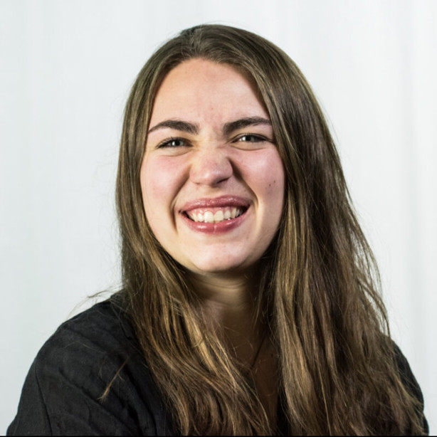 A headshot of Katie Morrell