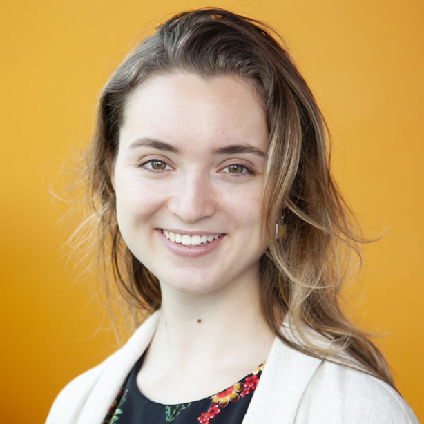 A headshot of Maya Detwiller